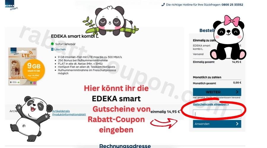 EDEKA smart Gutschein