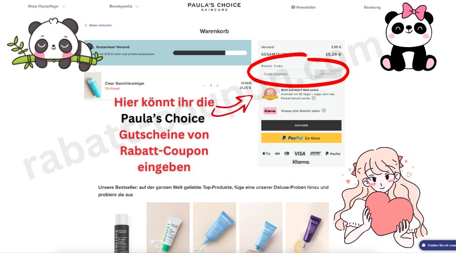 Paula’s Choice Gutschein