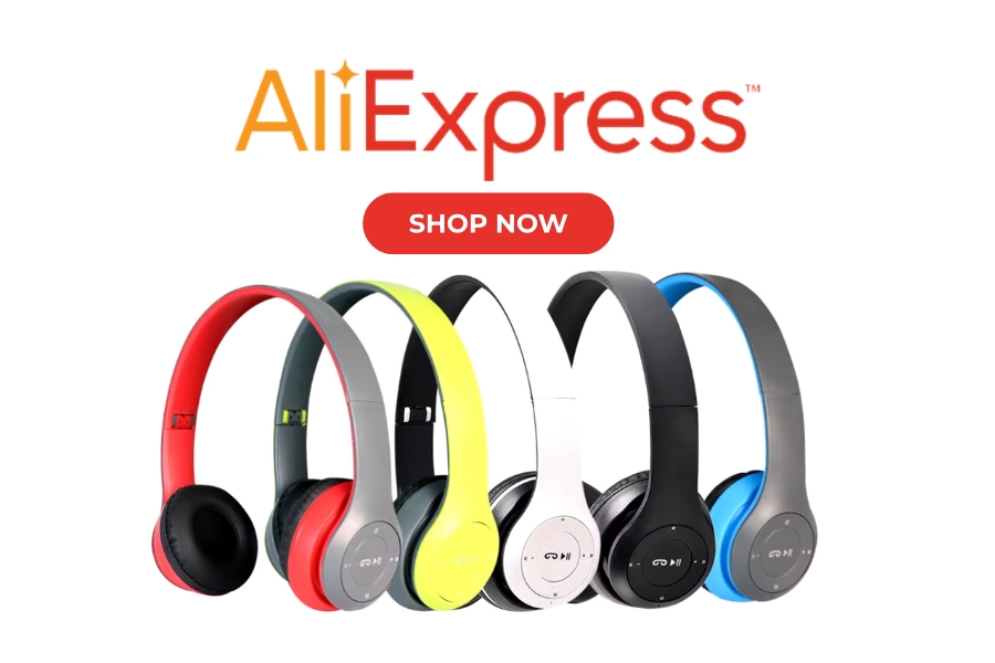 Artikel über Kopfhörer: P47 Wireless Headset 5,0 Bluetooth Kopfhörer Faltbare Bass HiFi Kopfhörer Unterstützt TF Karte Stereo Headset mit Mikrofon AliExpress