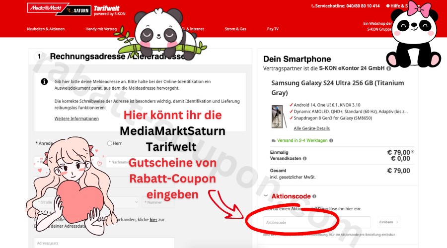 MediaMarktSaturn Tarifwelt Gutschein