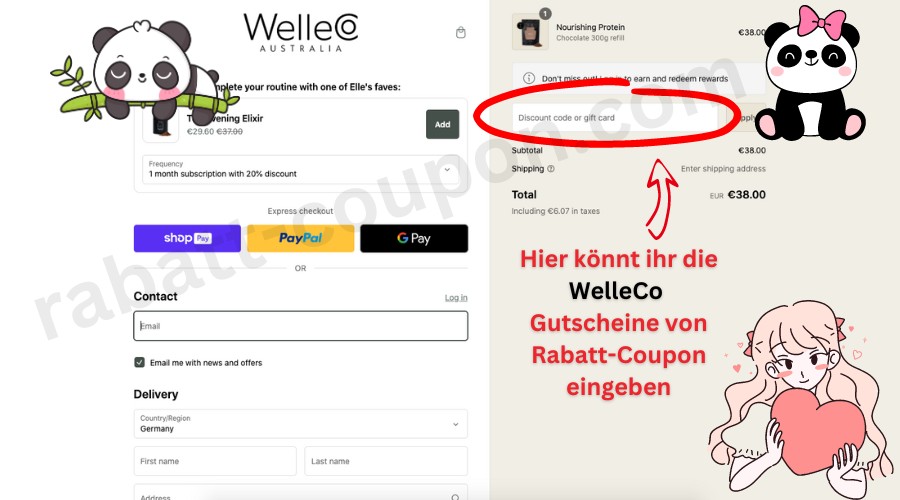 WelleCo Gutschein