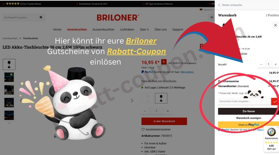 BRILONER Gutschein