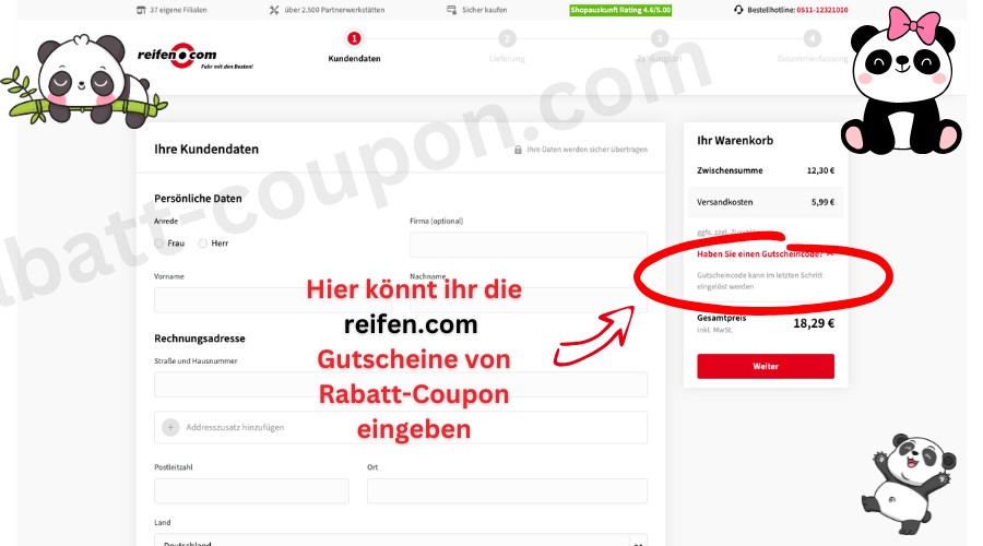 reifen.com Gutschein